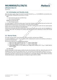 MLX80051KLW-BAA-000-TU Datasheet Page 23