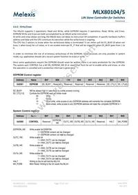 MLX80105KLQ-EAA-000-TU Datasheet Page 19