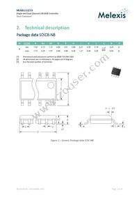 MLX81115KLQ-AAD-100-SP Datasheet Page 2