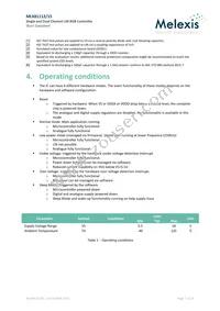 MLX81115KLQ-AAD-100-SP Datasheet Page 7