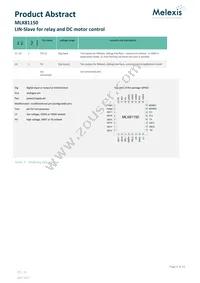 MLX81150LLW-DAA-000-SP Datasheet Page 6