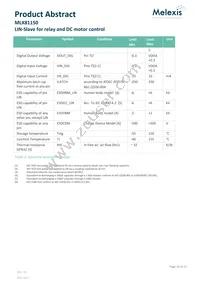 MLX81150LLW-DAA-000-SP Datasheet Page 10