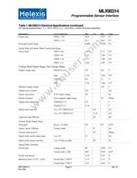 MLX90314LDF-BAA-000-RE Datasheet Page 4