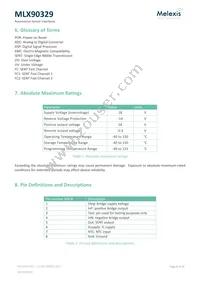 MLX90329LDC-DBA-000-SP Datasheet Page 4