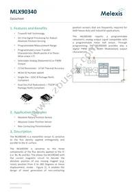 MLX90340LGO-AAA-000-RE Datasheet Cover