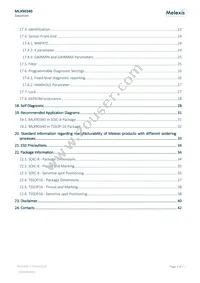 MLX90340LGO-AAA-000-RE Datasheet Page 3