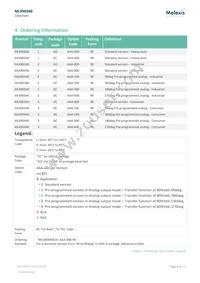 MLX90340LGO-AAA-000-RE Datasheet Page 4