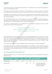 MLX90340LGO-AAA-000-RE Datasheet Page 10