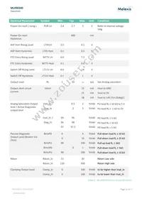 MLX90340LGO-AAA-000-RE Datasheet Page 11