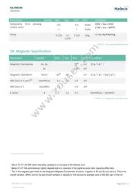 MLX90340LGO-AAA-000-RE Datasheet Page 16