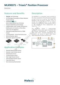 MLX90371GGO-BCC-300-SP Datasheet Cover
