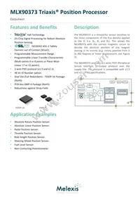 MLX90373KVS-ABA-108-SP Datasheet Cover