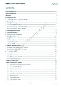 MLX90373KVS-ABA-108-SP Datasheet Page 3