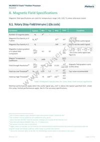 MLX90373KVS-ABA-108-SP Datasheet Page 12