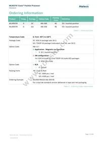 MLX90378GGO-ABJ-300-SP Datasheet Page 2