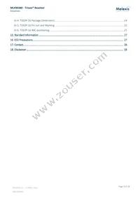 MLX90380LDC-BAB-100-SP Datasheet Page 3