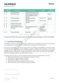 MLX90818LXE-BAE-015-SP Datasheet Page 20