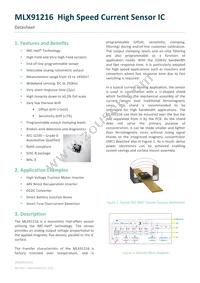 MLX91216LDC-ACH-000-SP Datasheet Cover