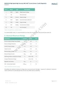 MLX91216LDC-ACH-000-SP Datasheet Page 5