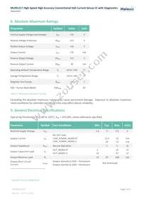 MLX91217LVA-ACA-003-SP Datasheet Page 5