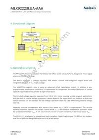 MLX92223LUA-AAA-100-SP Datasheet Page 2