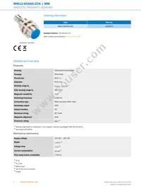 MM12-60ANS-ZCK Datasheet Page 2