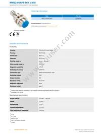 MM12-60APS-ZCK Datasheet Page 2