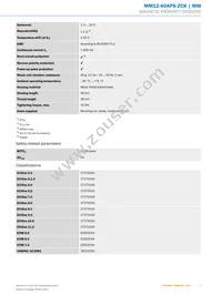 MM12-60APS-ZCK Datasheet Page 3