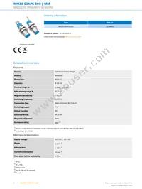 MM18-00APS-ZCO Datasheet Page 2
