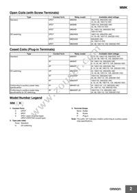 MM2XKP DC125 Datasheet Page 2