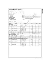 MM74C154N Datasheet Page 3