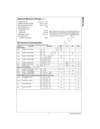 MM74C164N Datasheet Page 3
