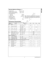 MM74C89N Datasheet Page 3