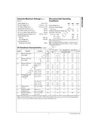 MM74HC251SJX Datasheet Page 3