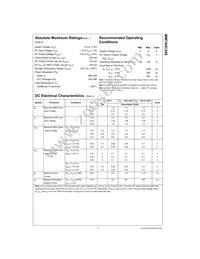 MM74HC259MX Datasheet Page 3