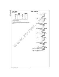 MM74HC273SJ Datasheet Page 3