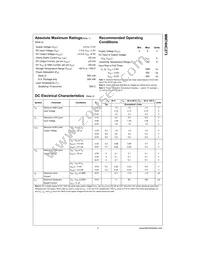 MM74HC273SJ Datasheet Page 4