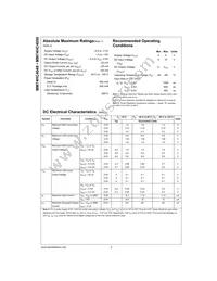 MM74HC4049MTC Datasheet Page 2