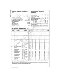 MM74HC4066MX Datasheet Page 2