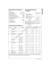 MM74HC594MX Datasheet Page 3