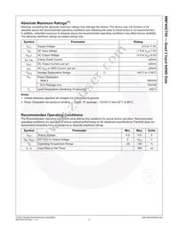 MM74HCT00N Datasheet Page 3