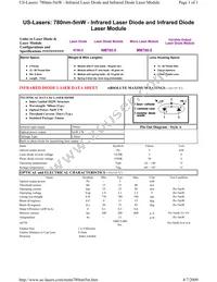 MM7805I Datasheet Cover