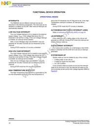 MM908E626AVDWB Datasheet Page 18