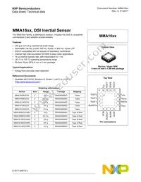 MMA1618KGCWR2 Datasheet Cover