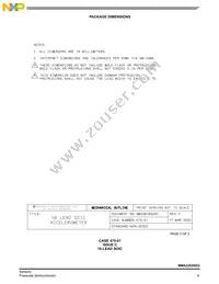 MMA2202EGR2 Datasheet Page 9