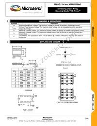 MMAD1104E3/TR13 Datasheet Page 2