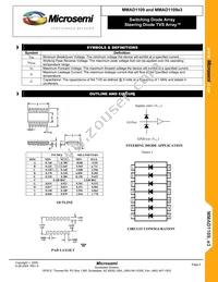 MMAD1109E3/TR13 Datasheet Page 2