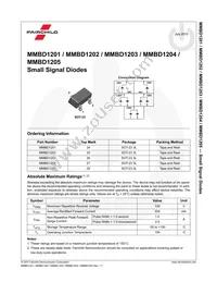MMBD1202 Datasheet Page 2