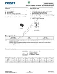 MMBD3004BRM-7-F Datasheet Cover