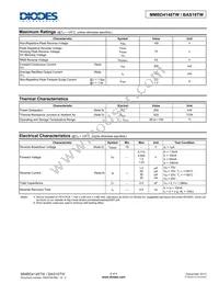 MMBD4148TW-7 Datasheet Page 2